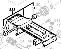 Corps réf. 2 605 190 900 BOSCH